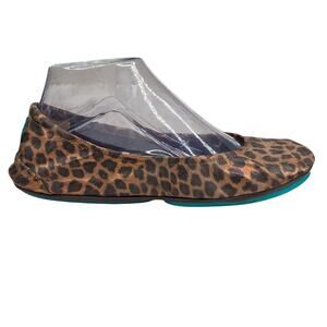 Tieks By Gavrieli Women’s Leopard Cheetah Print Ballet Flat Size US 7